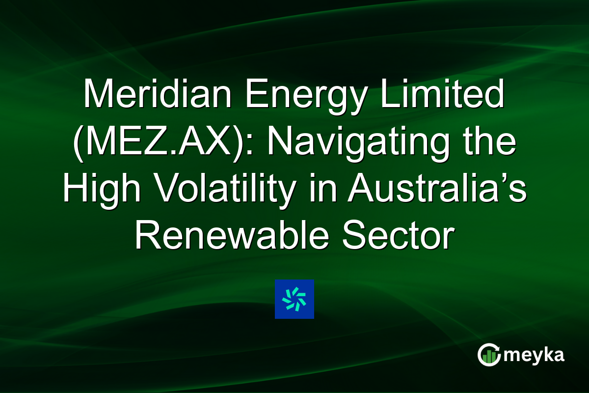 Meridian Energy Limited (MEZ.AX): Navigating the High Volatility in Australia’s Renewable Sector