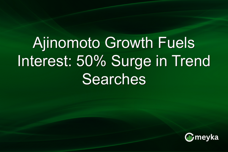 Ajinomoto Growth Fuels Interest: 50% Surge in Trend Searches