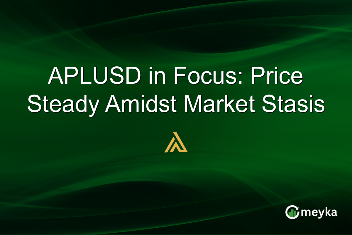 APLUSD in Focus: Price Steady Amidst Market Stasis
