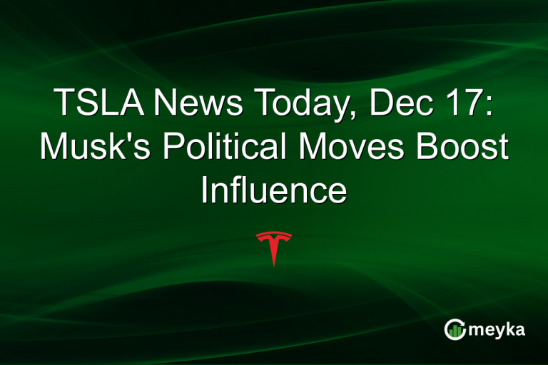 TSLA News Today, Dec 17: Musk's Political Moves Boost Influence