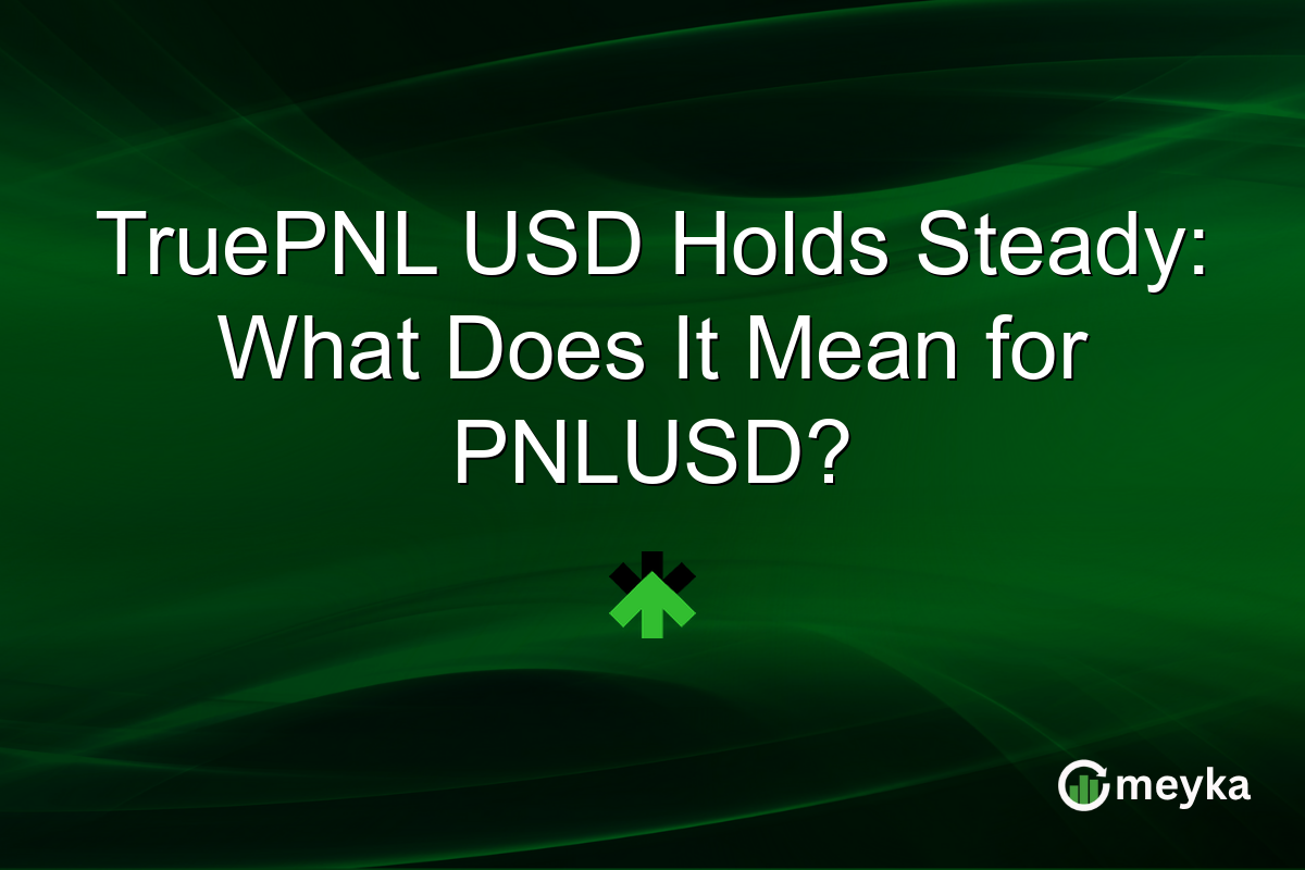 TruePNL USD Holds Steady: What Does It Mean for PNLUSD?