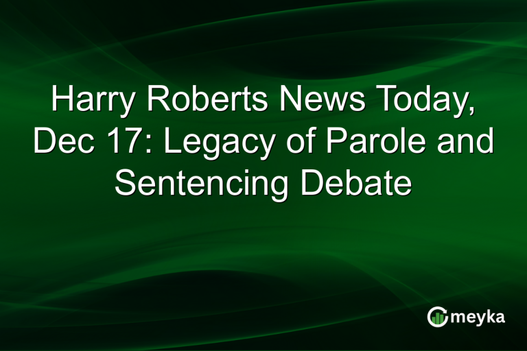 Harry Roberts News Today, Dec 17: Legacy of Parole and Sentencing Debate