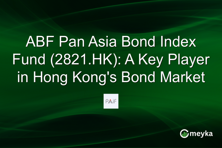 ABF Pan Asia Bond Index Fund (2821.HK): A Key Player in Hong Kong's Bond Market