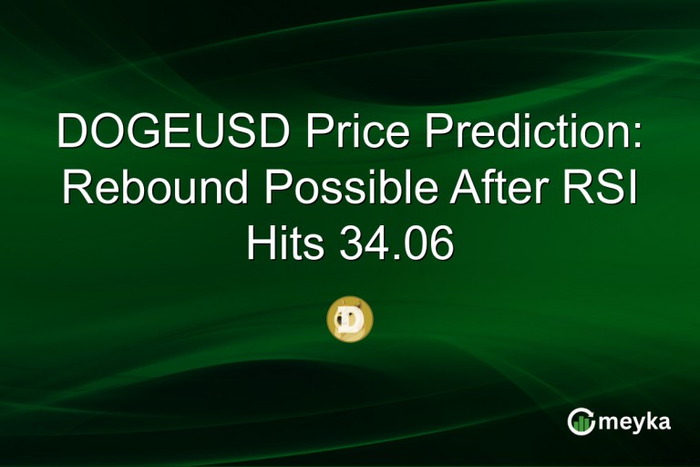 DOGEUSD Price Prediction: Rebound Possible After RSI Hits 34.06