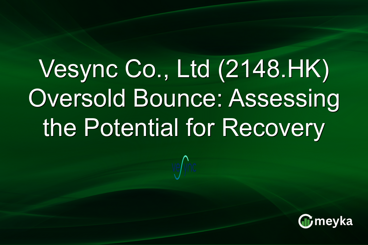 Vesync Co., Ltd (2148.HK) Oversold Bounce: Assessing the Potential for Recovery