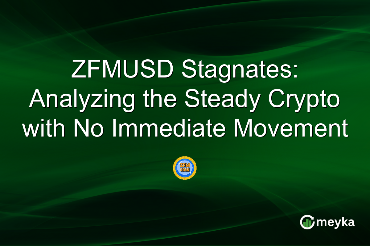 ZFMUSD Stagnates: Analyzing the Steady Crypto with No Immediate Movement