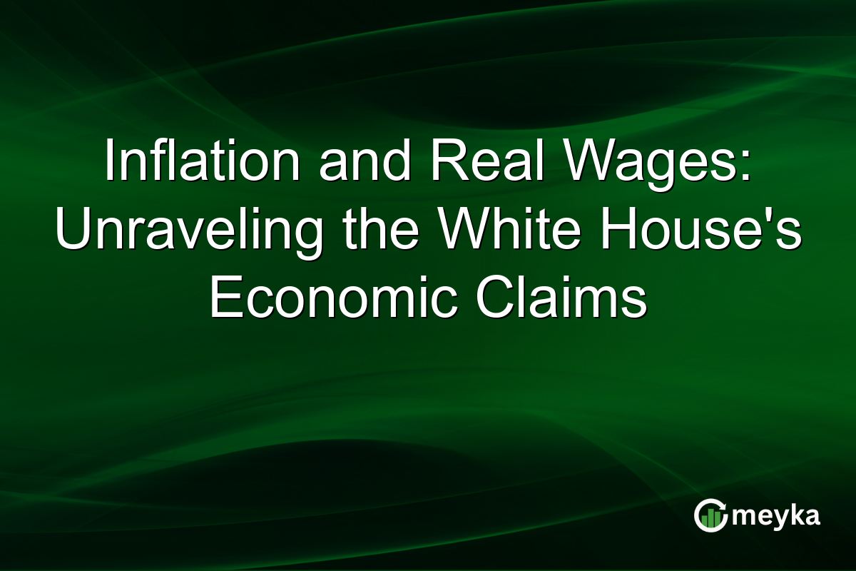 Inflation and Real Wages: Unraveling the White House's Economic Claims