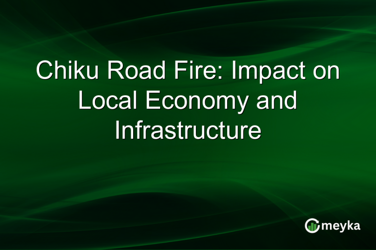 Chiku Road Fire: Impact on Local Economy and Infrastructure