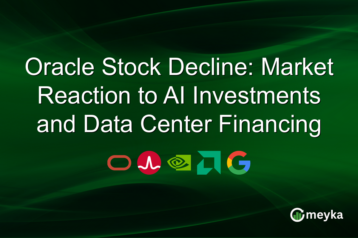 Oracle Stock Decline: Market Reaction to AI Investments and Data Center Financing