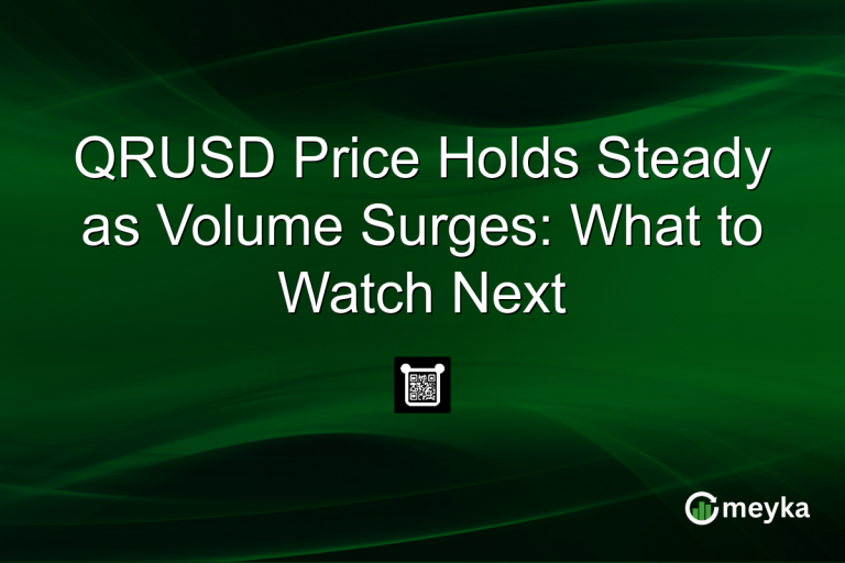 QRUSD Price Holds Steady as Volume Surges: What to Watch Next
