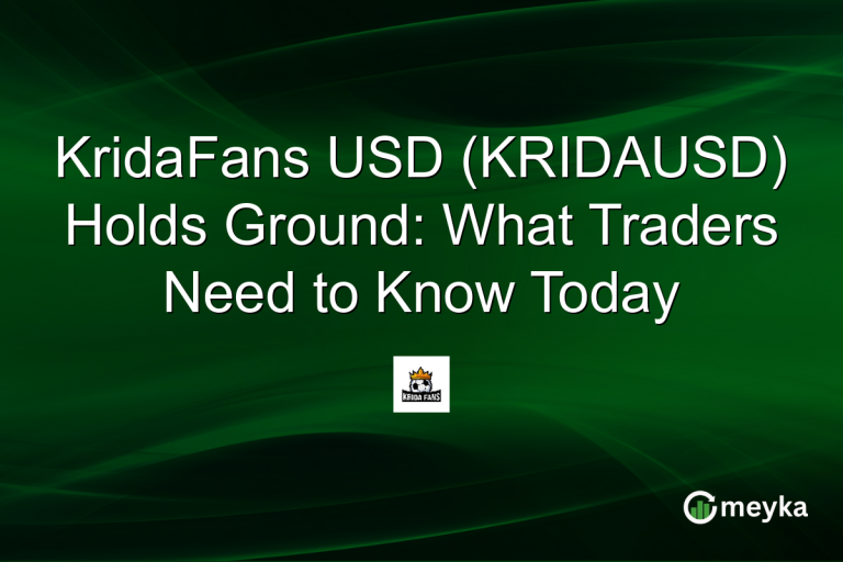 KridaFans USD (KRIDAUSD) Holds Ground: What Traders Need to Know Today