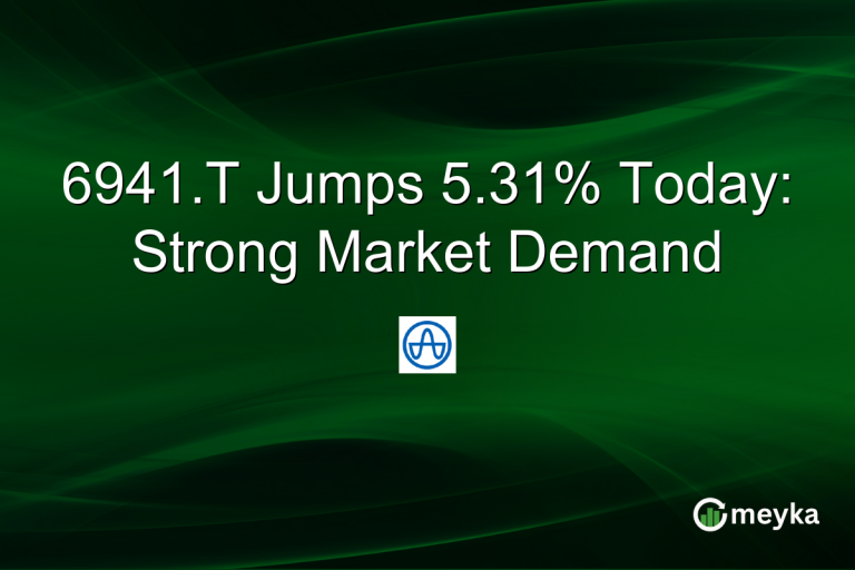 6941.T Jumps 5.31% Today: Strong Market Demand
