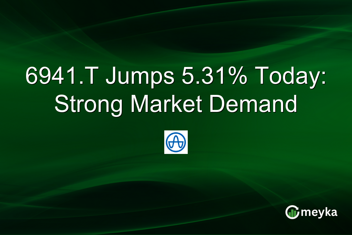 6941.T Jumps 5.31% Today: Strong Market Demand