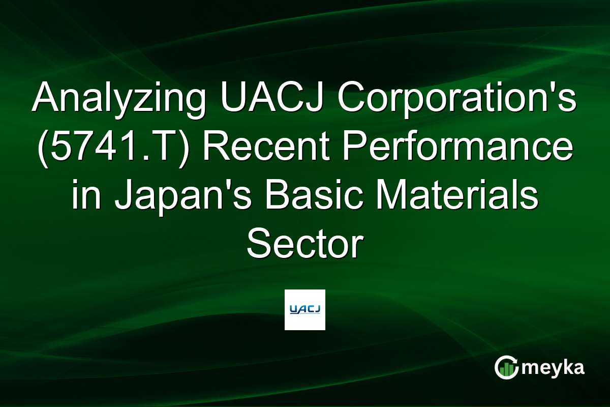 Analyzing UACJ Corporation's (5741.T) Recent Performance in Japan's Basic Materials Sector