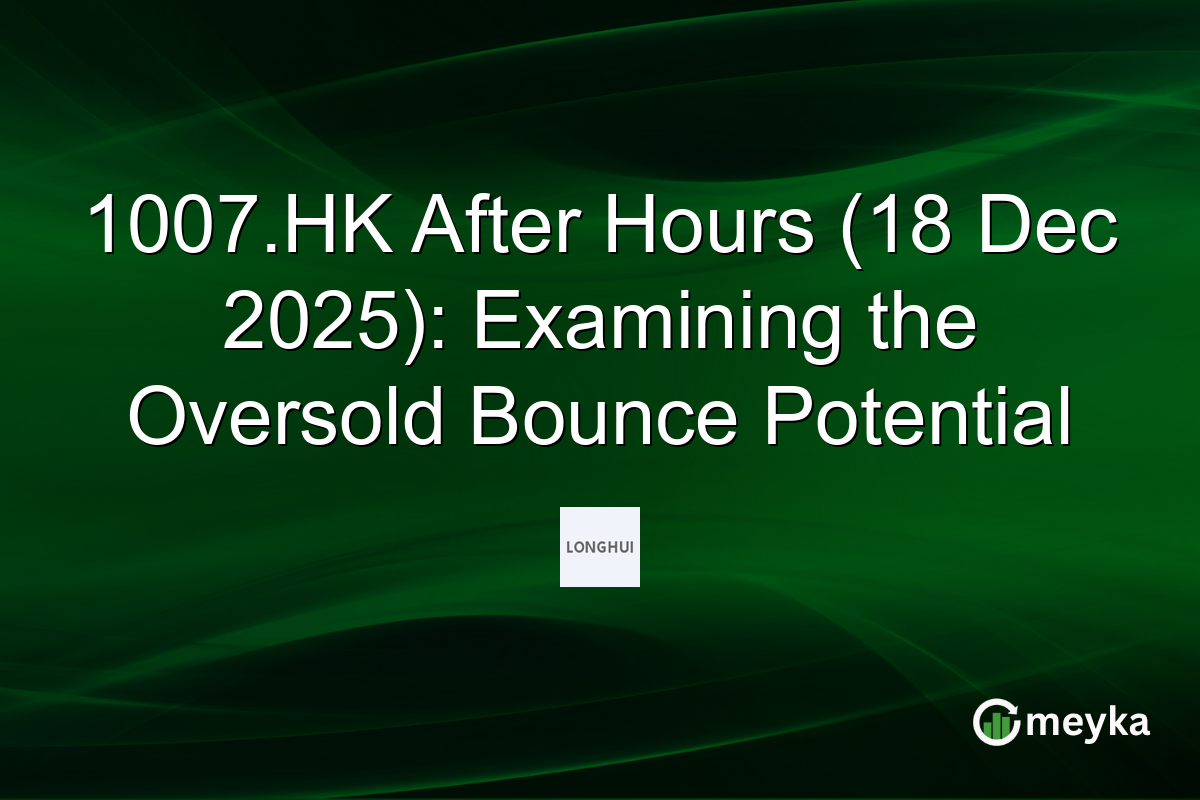 1007.HK After Hours (18 Dec 2025): Examining the Oversold Bounce Potential