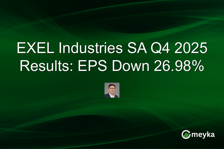 EXEL Industries SA Q4 2025 Results: EPS Down 26.98%