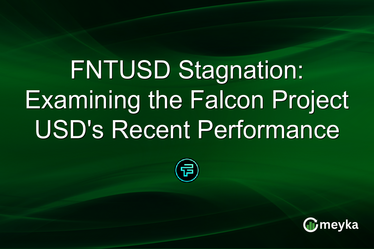 FNTUSD Stagnation: Examining the Falcon Project USD's Recent Performance