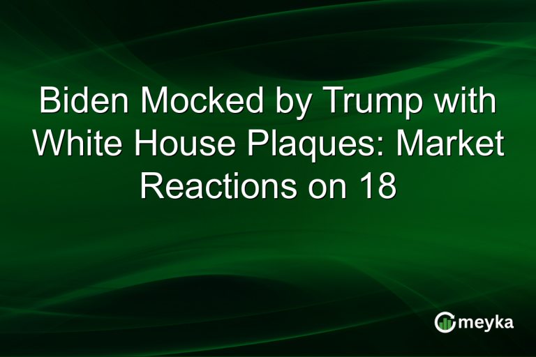 Biden Mocked by Trump with White House Plaques: Market Reactions on 18