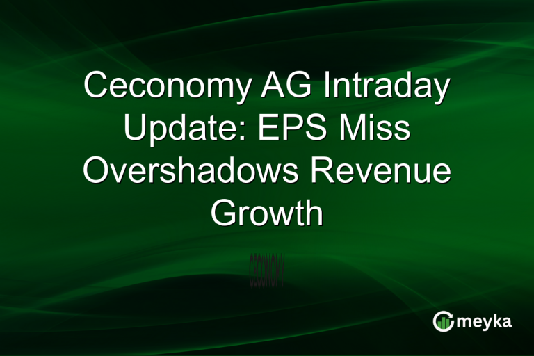 Ceconomy AG Intraday Update: EPS Miss Overshadows Revenue Growth