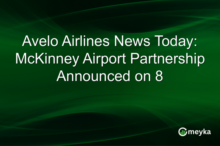 Avelo Airlines News Today: McKinney Airport Partnership Announced on 8