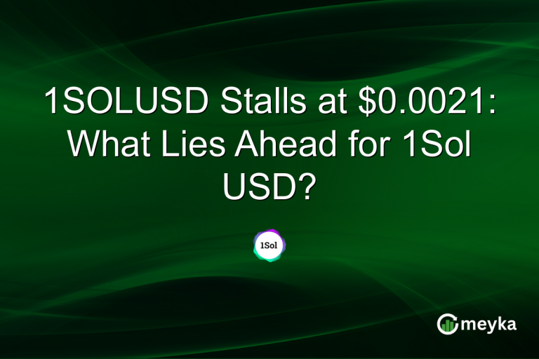 1SOLUSD Stalls at $0.0021: What Lies Ahead for 1Sol USD?