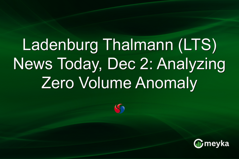 Ladenburg Thalmann (LTS) News Today, Dec 2: Analyzing Zero Volume Anomaly