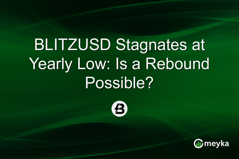 BLITZUSD Stagnates at Yearly Low: Is a Rebound Possible?