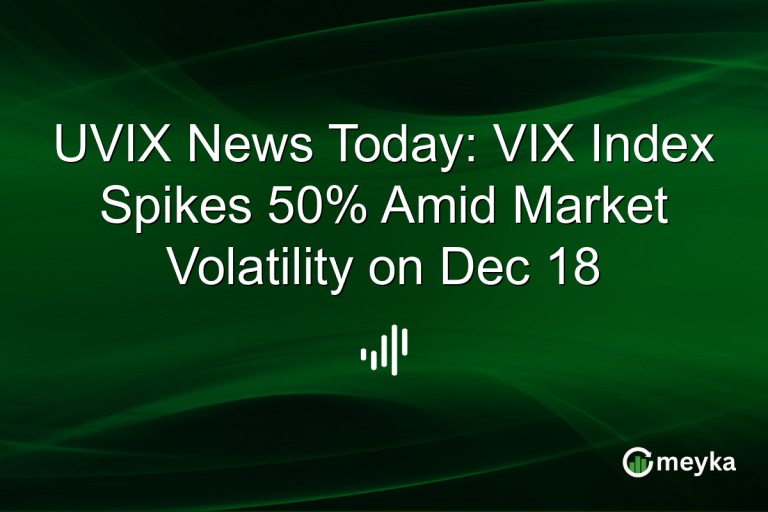 UVIX News Today: VIX Index Spikes 50% Amid Market Volatility on Dec 18