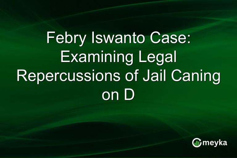 Febry Iswanto Case: Examining Legal Repercussions of Jail Caning on D