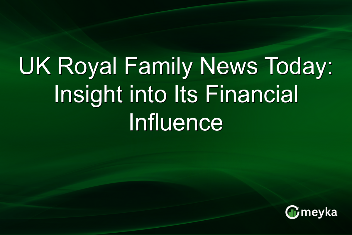UK Royal Family News Today: Insight into Its Financial Influence