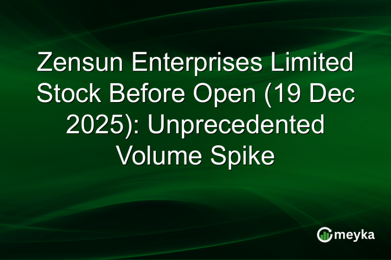 Zensun Enterprises Limited Stock Before Open (19 Dec 2025): Unprecedented Volume Spike