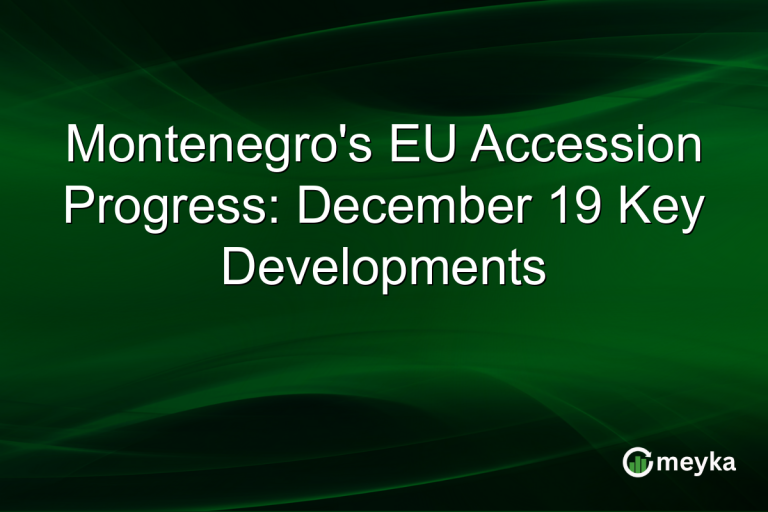 Montenegro's EU Accession Progress: December 19 Key Developments