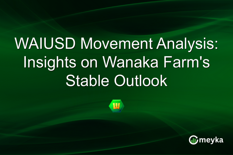 WAIUSD Movement Analysis: Insights on Wanaka Farm's Stable Outlook