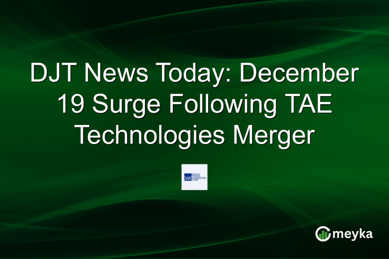 DJT News Today: December 19 Surge Following TAE Technologies Merger
