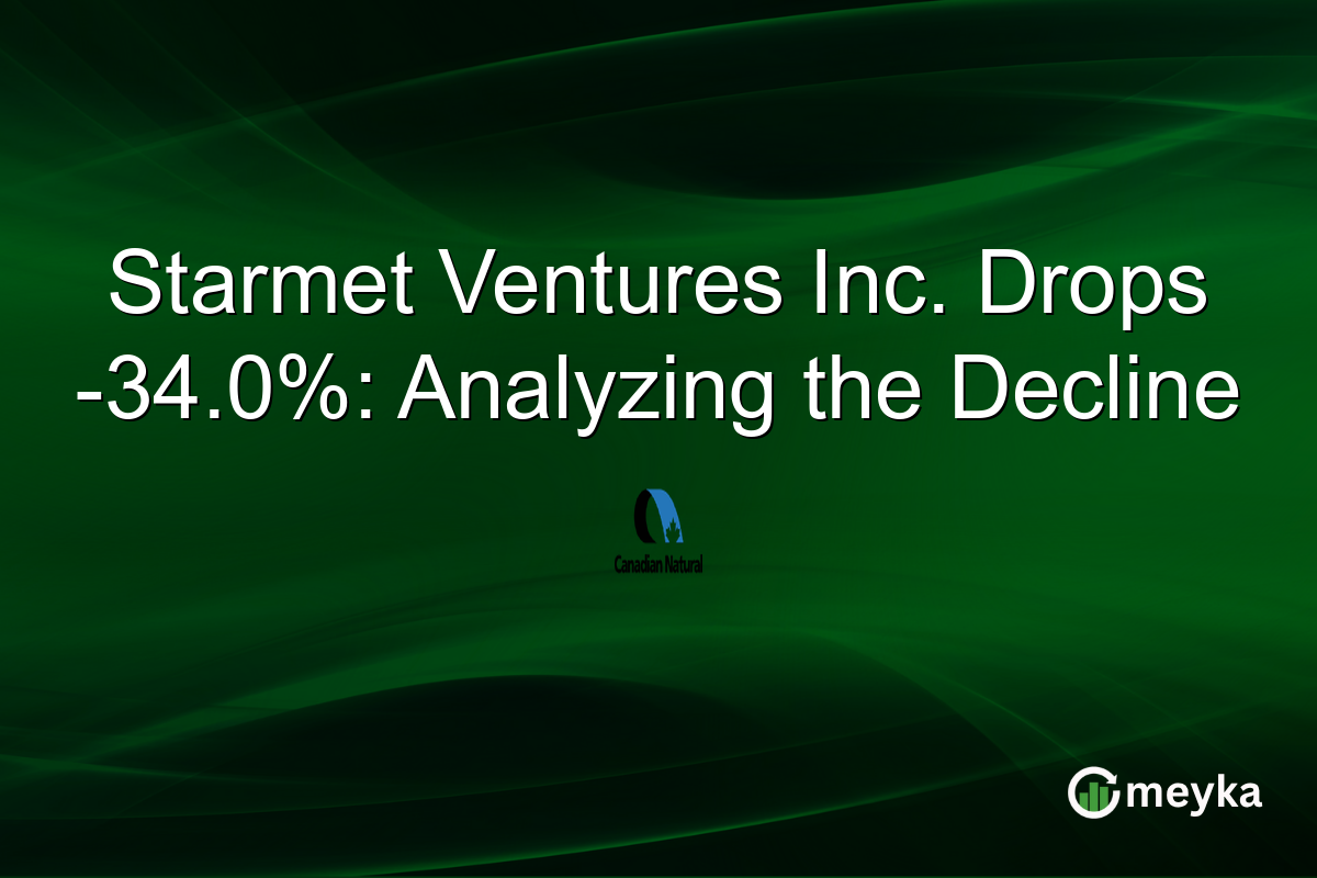 Starmet Ventures Inc. Drops -34.0%: Analyzing the Decline