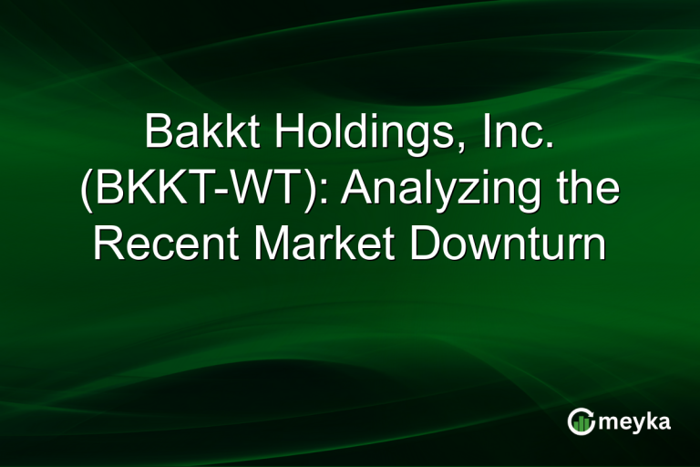 Bakkt Holdings, Inc. (BKKT-WT): Analyzing the Recent Market Downturn