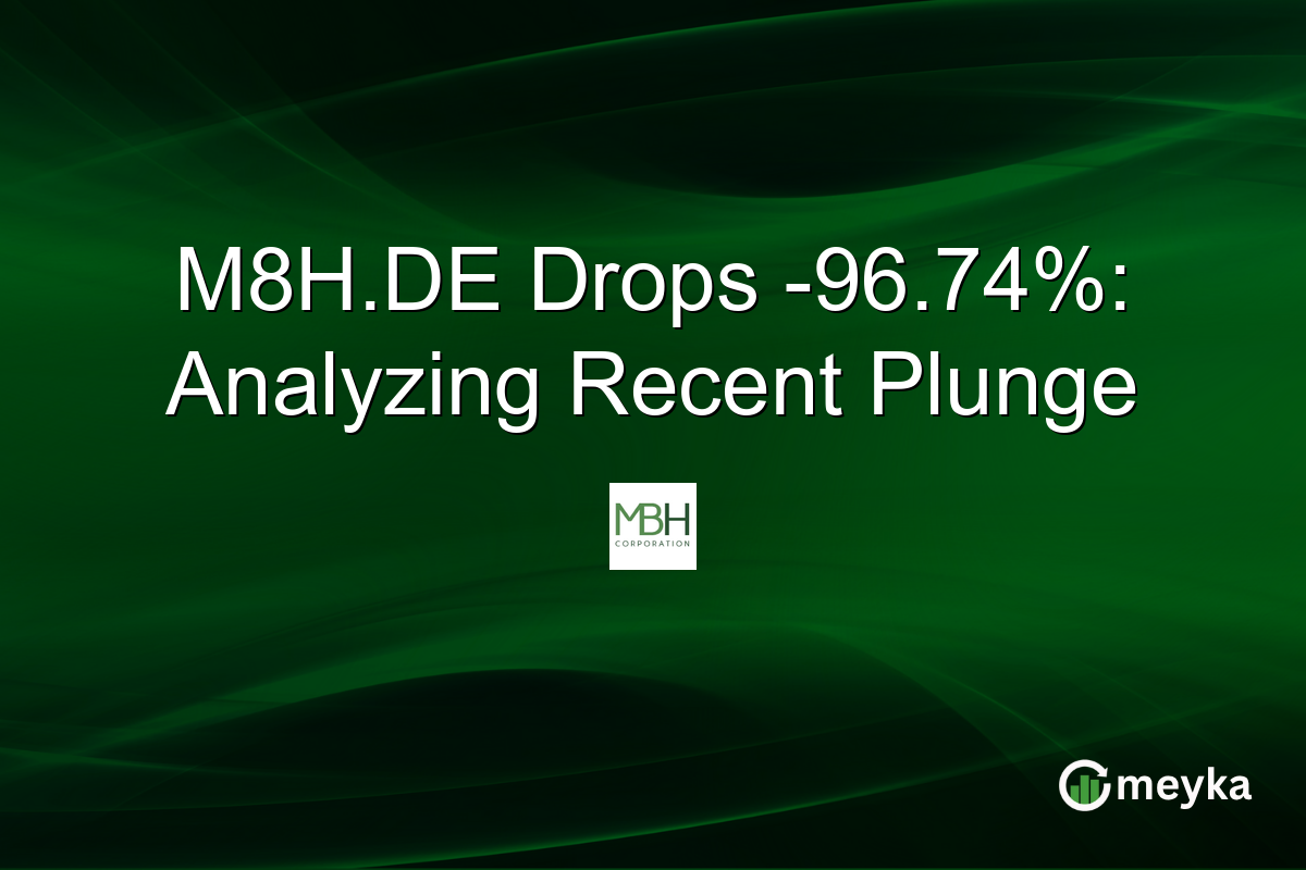 M8H.DE Drops -96.74%: Analyzing Recent Plunge