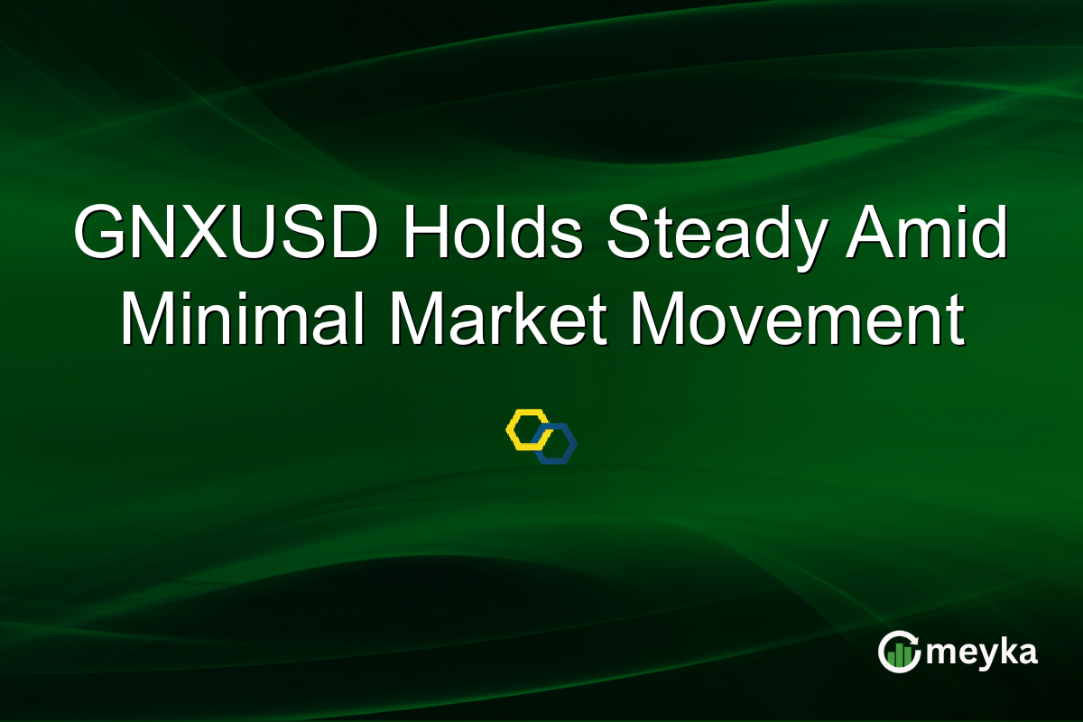 GNXUSD Holds Steady Amid Minimal Market Movement