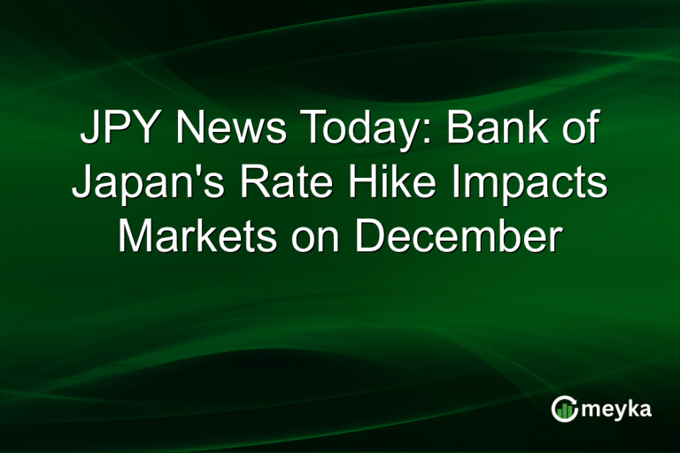 JPY News Today: Bank of Japan's Rate Hike Impacts Markets on December