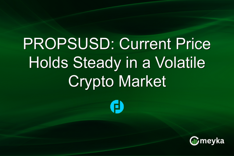 PROPSUSD: Current Price Holds Steady in a Volatile Crypto Market