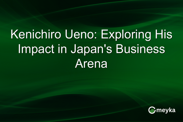 Kenichiro Ueno: Exploring His Impact in Japan's Business Arena