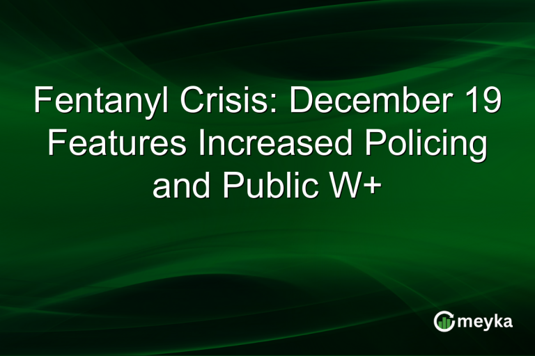 Fentanyl Crisis: December 19 Features Increased Policing and Public W+