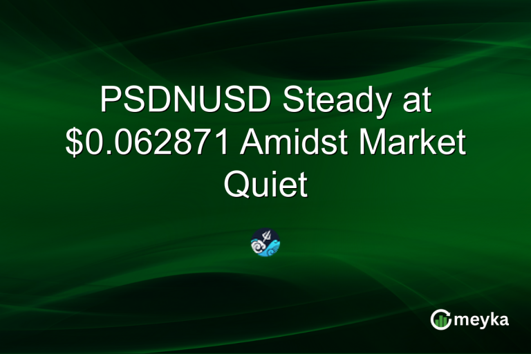 PSDNUSD Steady at $0.062871 Amidst Market Quiet