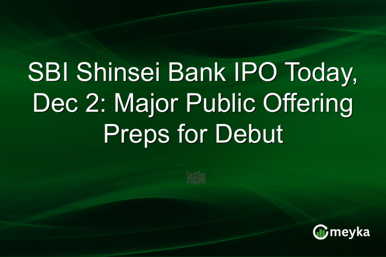 SBI Shinsei Bank IPO Today, Dec 2: Major Public Offering Preps for Debut