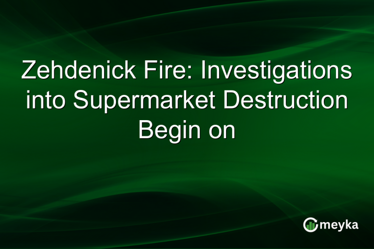 Zehdenick Fire: Investigations into Supermarket Destruction Begin on