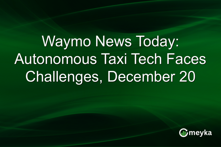 Waymo News Today: Autonomous Taxi Tech Faces Challenges, December 20