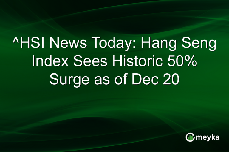 ^HSI News Today: Hang Seng Index Sees Historic 50% Surge as of Dec 20