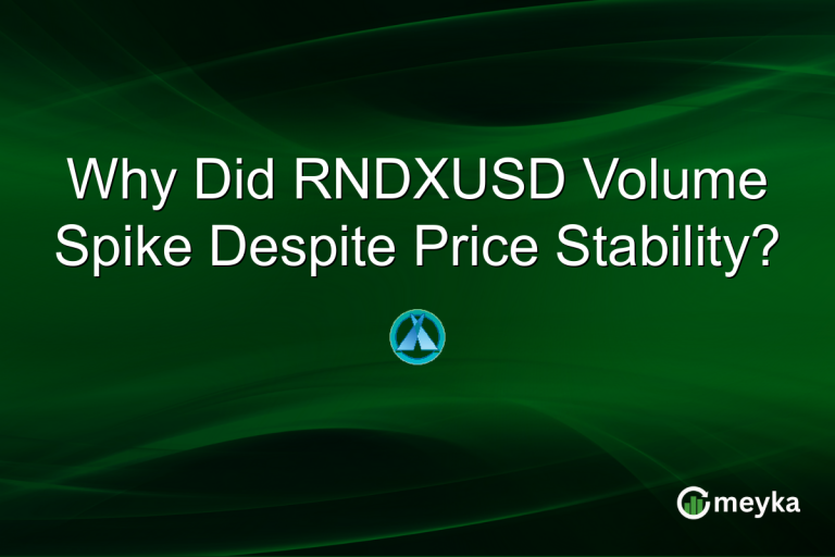 Why Did RNDXUSD Volume Spike Despite Price Stability?