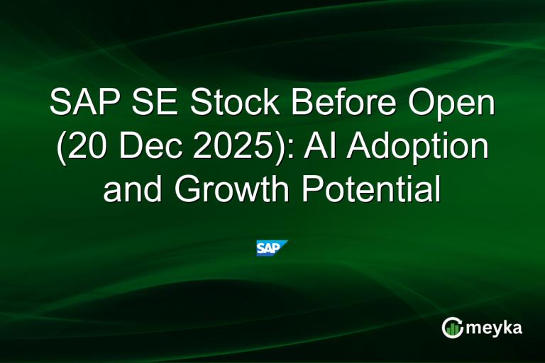 SAP SE Stock Before Open (20 Dec 2025): AI Adoption and Growth Potential