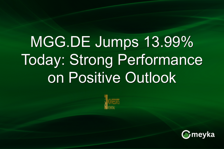 MGG.DE Jumps 13.99% Today: Strong Performance on Positive Outlook